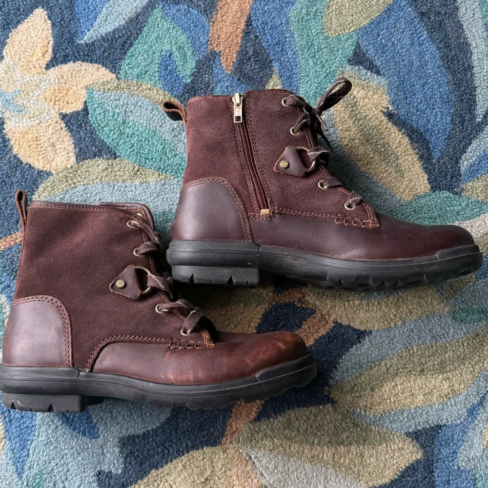 UGG Women's Hapsburg Hiker Boots size 7.5 - Picture 2 of 8